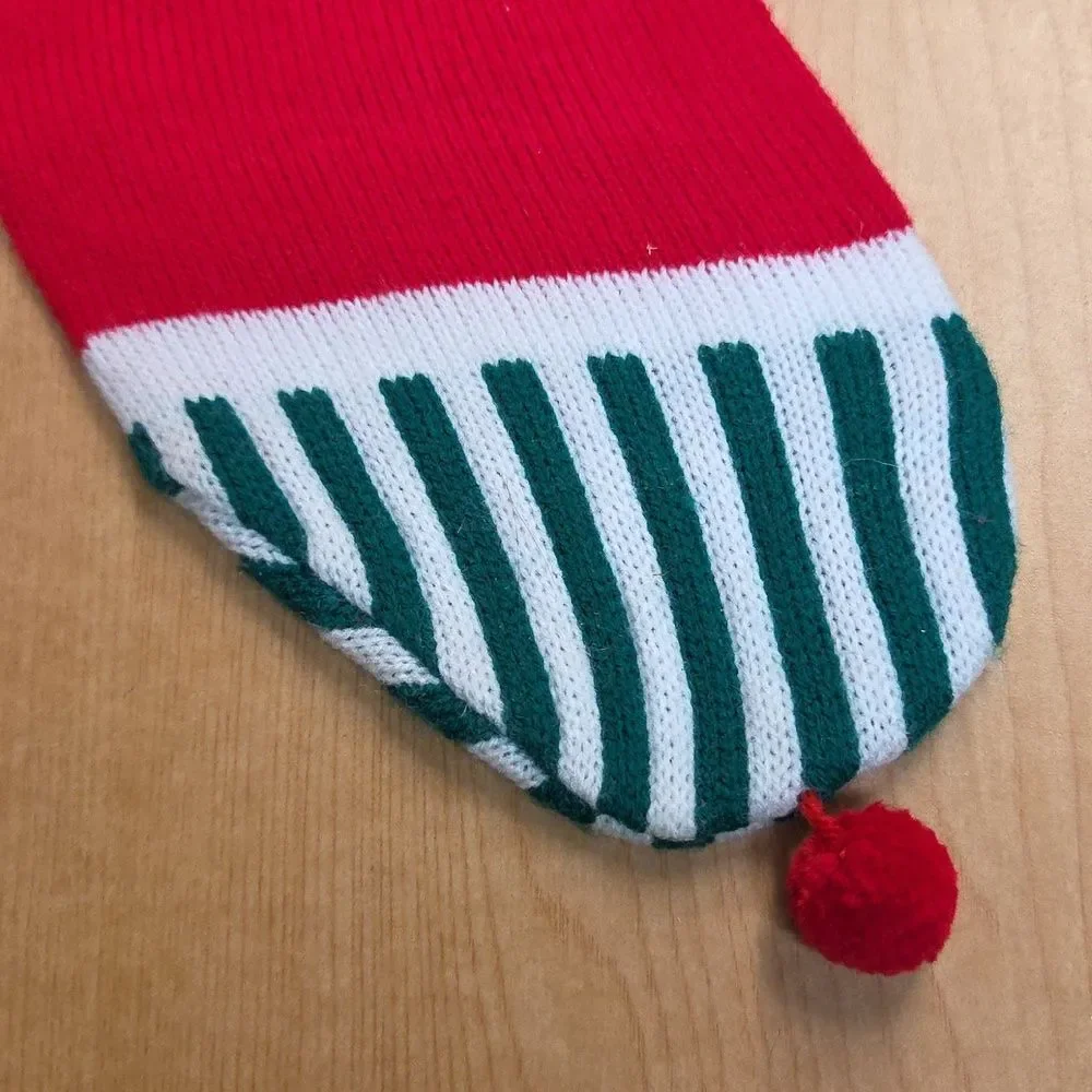 Kurt Adler Grandma Grandpa Knit Stockings Vintage 1983 Granny Gramps‎